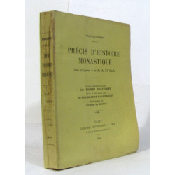 Précis d'histoire monastique des origines à la fin du XIe siècle