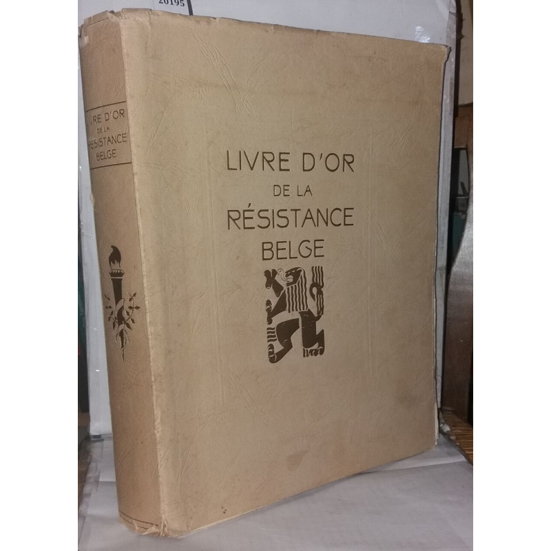 Livre d'or de la résistance Belge
