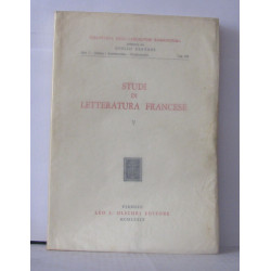 Studi di letteratura francese ( V )