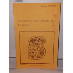Les propositions infinitives en russe