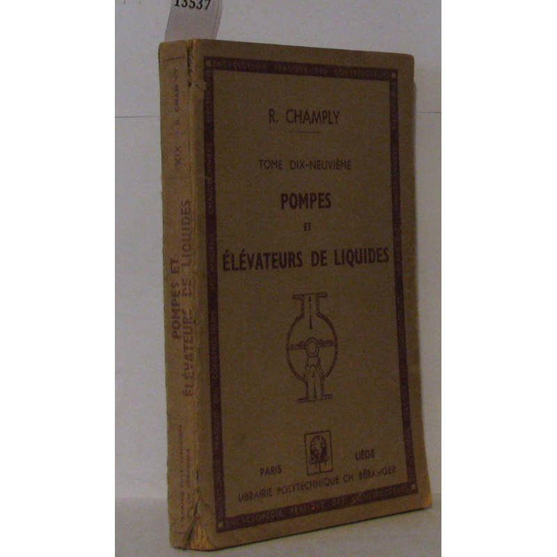 Pompes et élévateurs de liquide