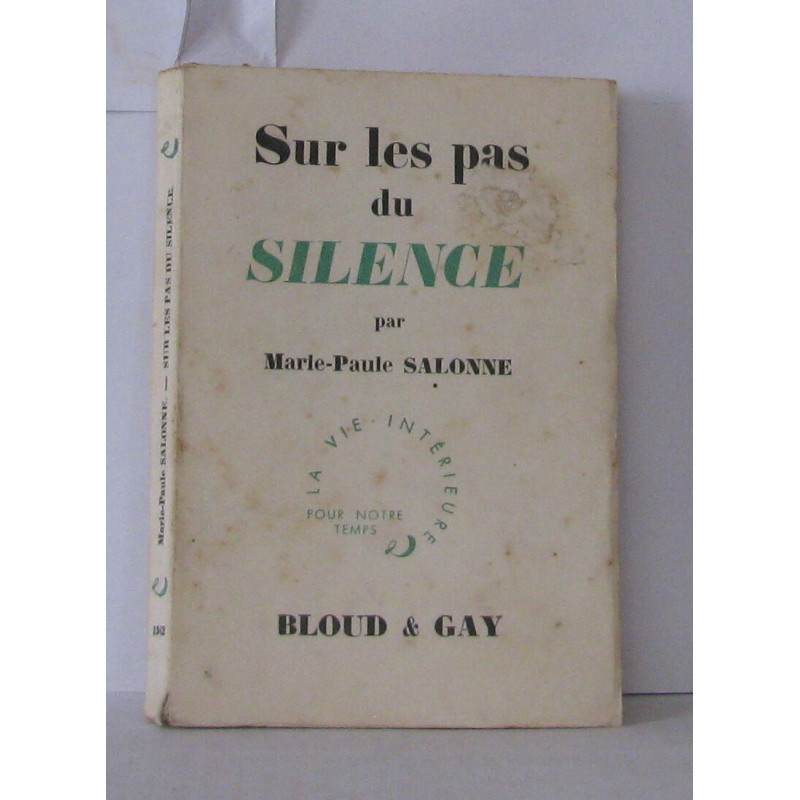 Sur les pas du silence