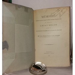 Mémoire présenté a la cour d'appel de Gand deuxième chambre civile...