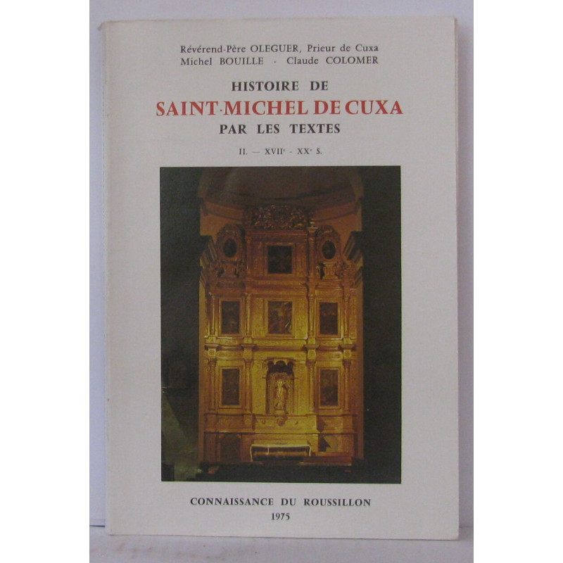 Histoire de saint-michel de cuxa par les textes 3 noël 1974