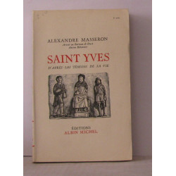 Saint yves d'après les témoins de sa vie