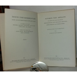 Favorin von Arelate Der Erste til dr fragmnte memorabilien und...