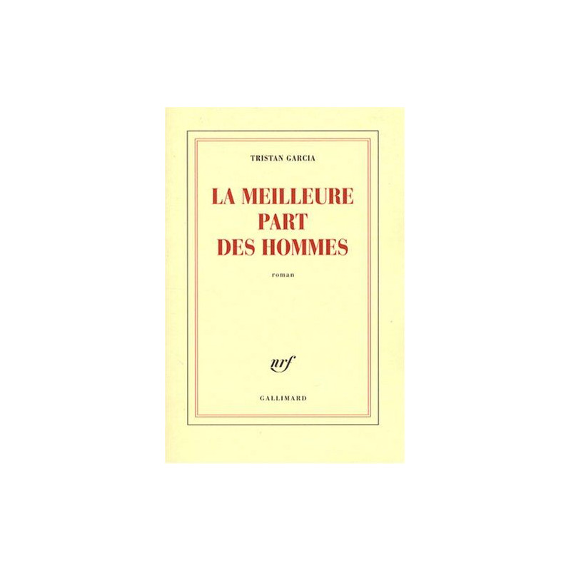 La meilleure part des hommes-Prix de Flore 2008