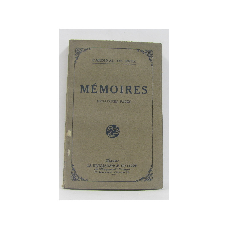 Mémoires meilleures pages