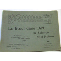 Le boeuf dans l'art la science et la nature - revue...