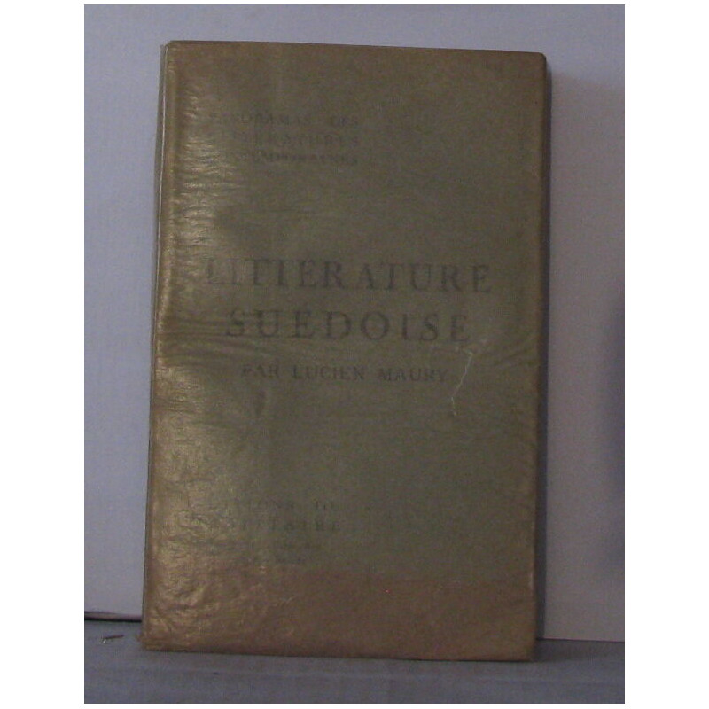 Panorama de la littérature suédoise contemporaine