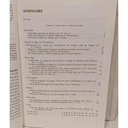 Revue semestrielle de culture egyptienne - le monde copte -...