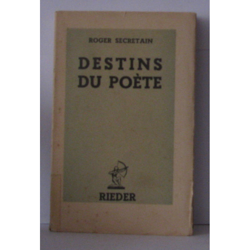 Destins du poète