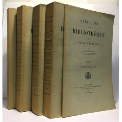 Catalogue de la bibliothèque de la ville d'Alençon tomes 1-3-4 (en...