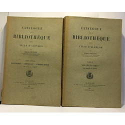 Catalogue de la bibliothèque de la ville d'Alençon tomes 1-3-4 (en...