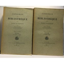 Catalogue de la bibliothèque de la ville d'Alençon tomes 1-3-4 (en...