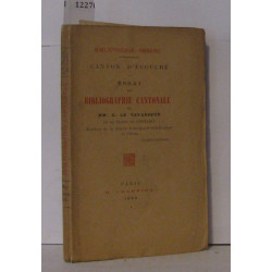 Bibliothèque ornaise - canton d'écouché - essai de bibliographie...