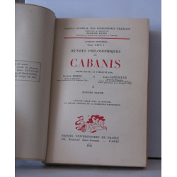 Cabanis en 2 tomes
