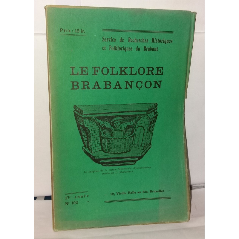 Le Folklore Brabançon N102 17e année - Juin 1938