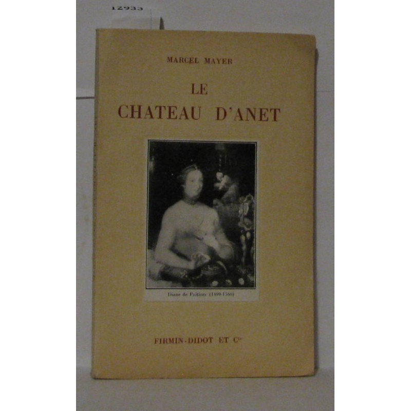 Le chateau d'anet