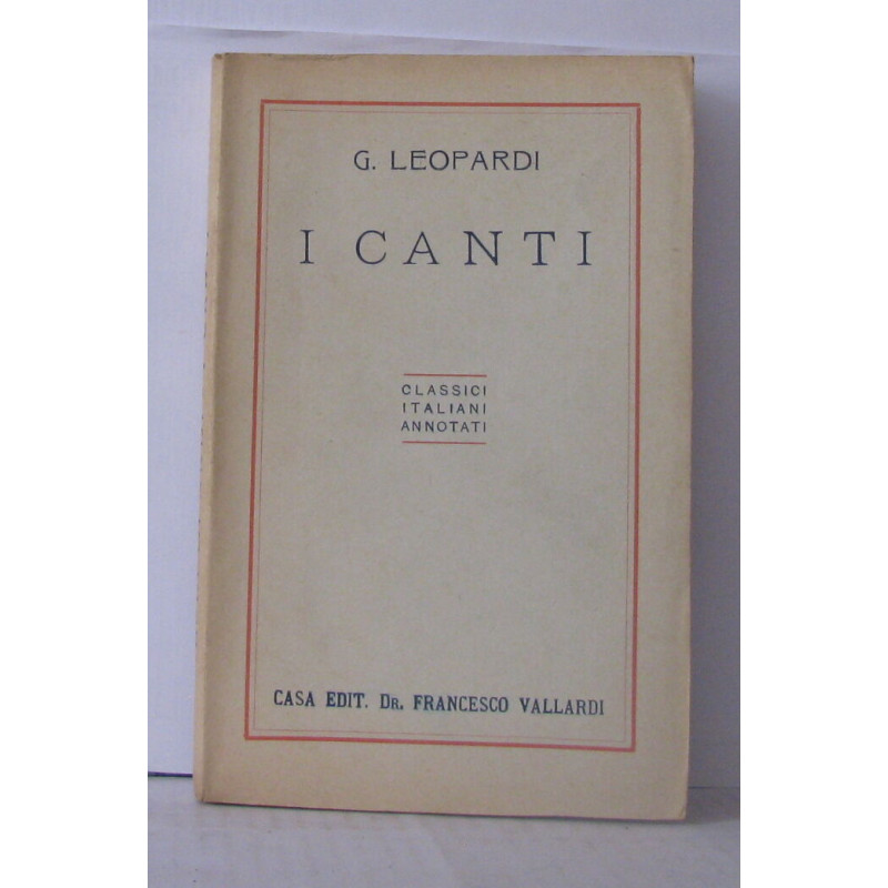 I canti
