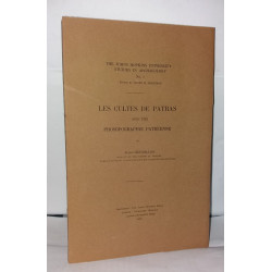 Les cultes de Patras avec une prosographie patréenne