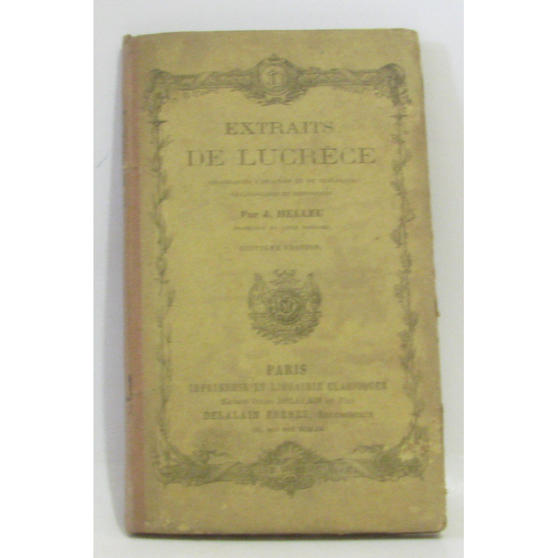 Extraits de lucrèce