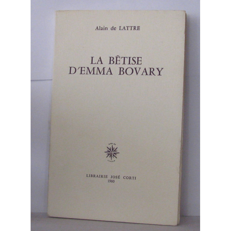 La bêtise d'Emma Bovary