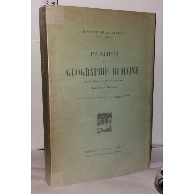 Principes de géographie humaine
