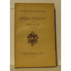 Conférences universitaires de Bretagne ( 1943-1944 )