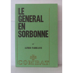 Le général en Sorbonne