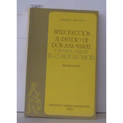 Introduccion al estudio de Don Juan Manuel y en particular de el...