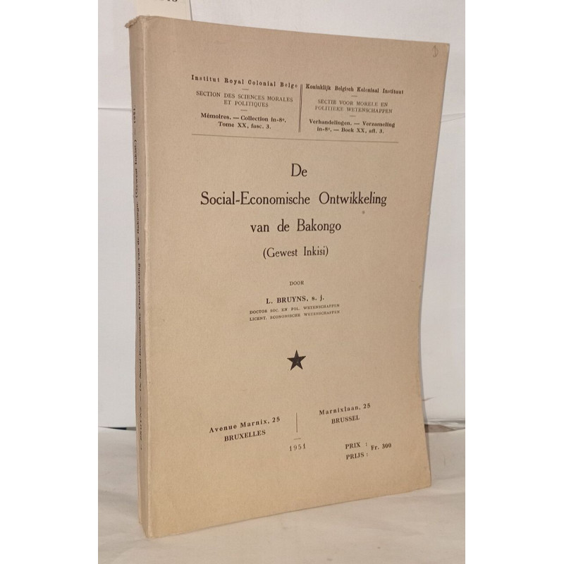 De Social-Economische Ontwikkeling van de Bakongo ( Gewest Inkisi)