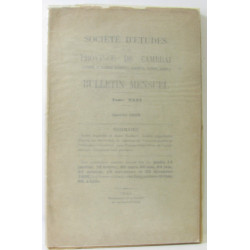 Bulletin Tome XXVI 1926 Société d'études de la province de Cambrai...