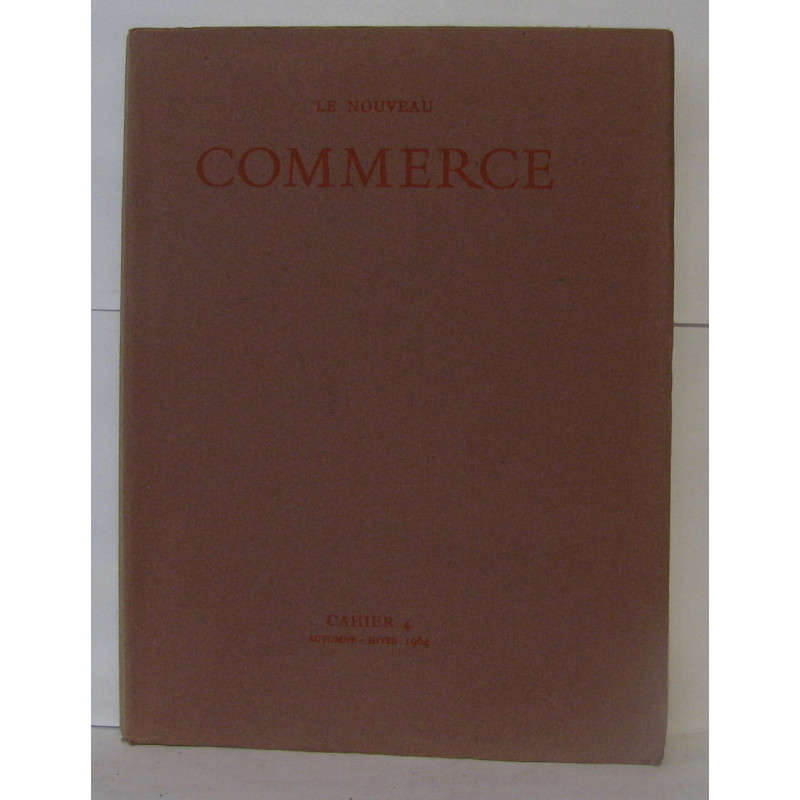 Le Nouveau Commerce cahier 4