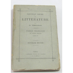 Nouveau cours de littérature - poésie française au XVIIIe siècle...