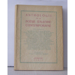 Anthologie de la poésie italienne contemporaine