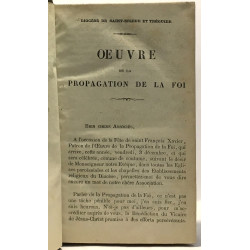Annales de la Propagation de la Foi 4 tomes années 1876-1878...