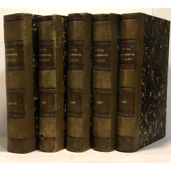 Annales de la Propagation de la Foi 4 tomes années 1876-1878...