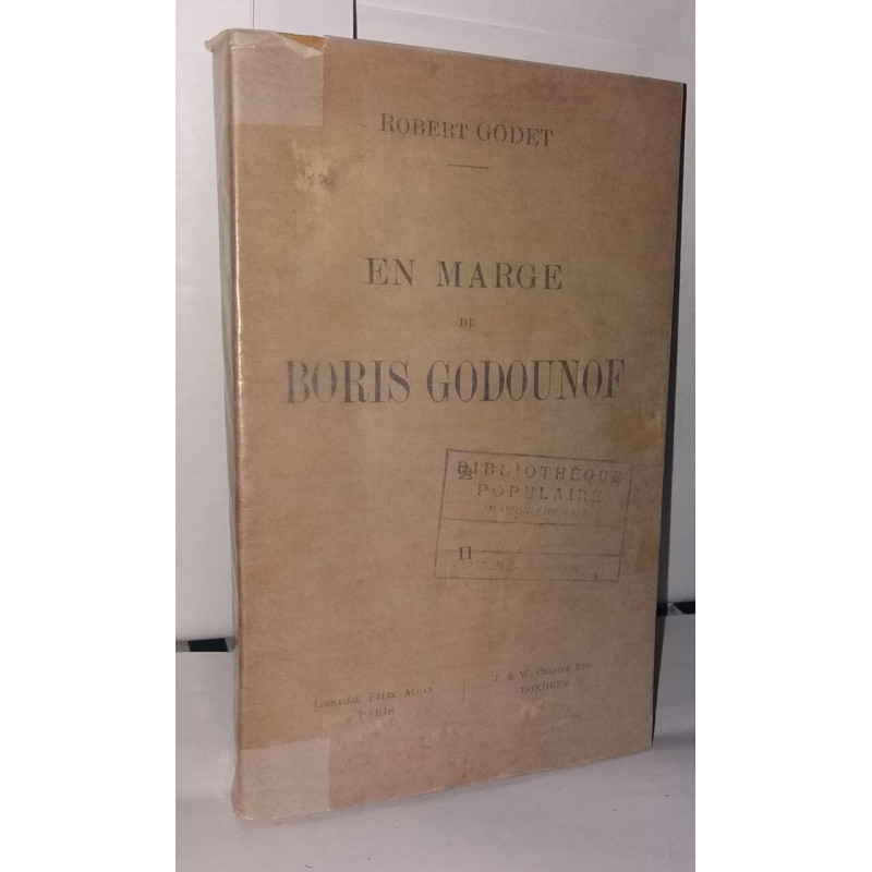 En marge de Boris Godounof II