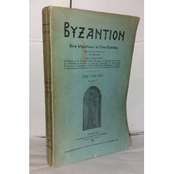 Byzantion XXIV Tome ( 1954 ) Fascicule I revue internationale des...