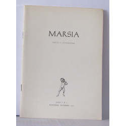 Marsia critica e letteratura Anno I N° 2