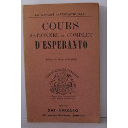 Cours rationnel et complet d'espéranto