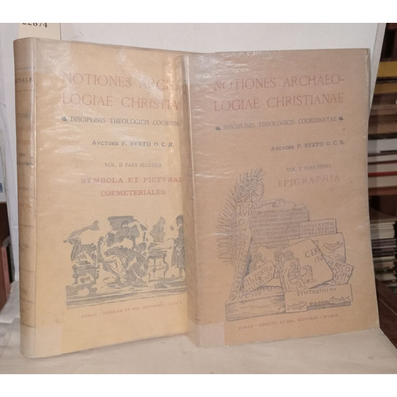 Notiones archaeologiae christianae disciplinis theologicis...