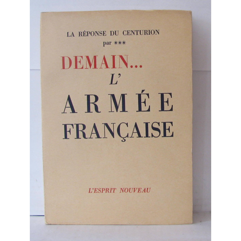 Demain... L'armée française