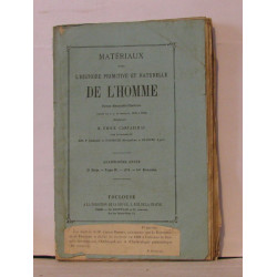 Matériaux pour l'histoire primitive et naturelle de l'homme revue...