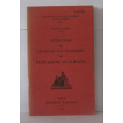 Instruction sur l'organisation et le fonctionnement des...