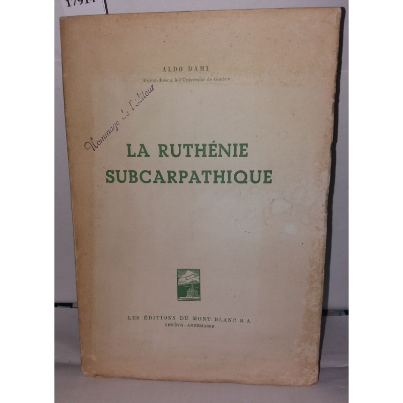 La ruthénie subcarpathique