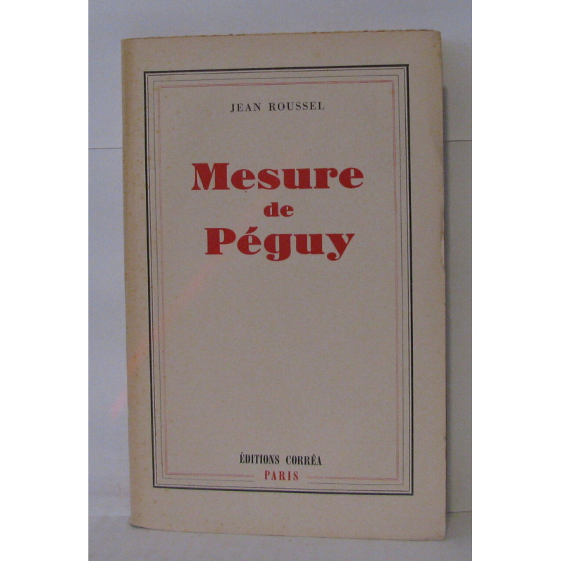 Mesure de péguy
