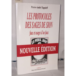 Les "Protocoles des sages de Sion" - Faux et usages d'un faux
