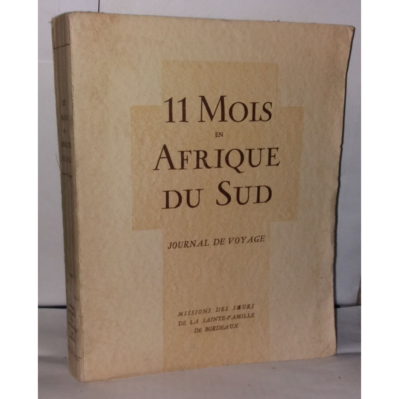 11 mois en Afrique du sud Journal de voyage - Missions des sœurs...